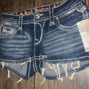 Rock Revival Women's Blue Jean Shorts